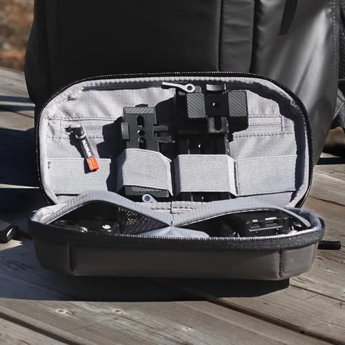 Image of NANUK N-Cubik T3 Camera Bag Insert - Water-Resistant Hard-Shell Pouch - Shockproof Protective Camera Insert for Backpack - Perfect for Accessories & Gear (9.4 inch x 6.3 inch x 2.8 inch)