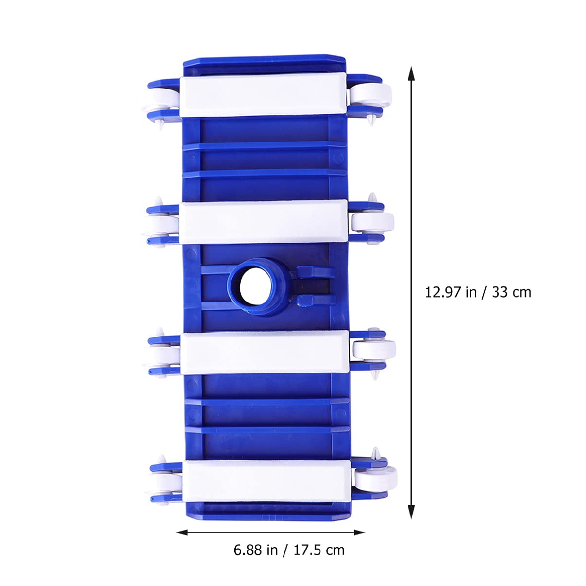 NOOTO 105502 Weighted Vacuum Head w/Brushes for Vinyl & Concrete Swimming Pools