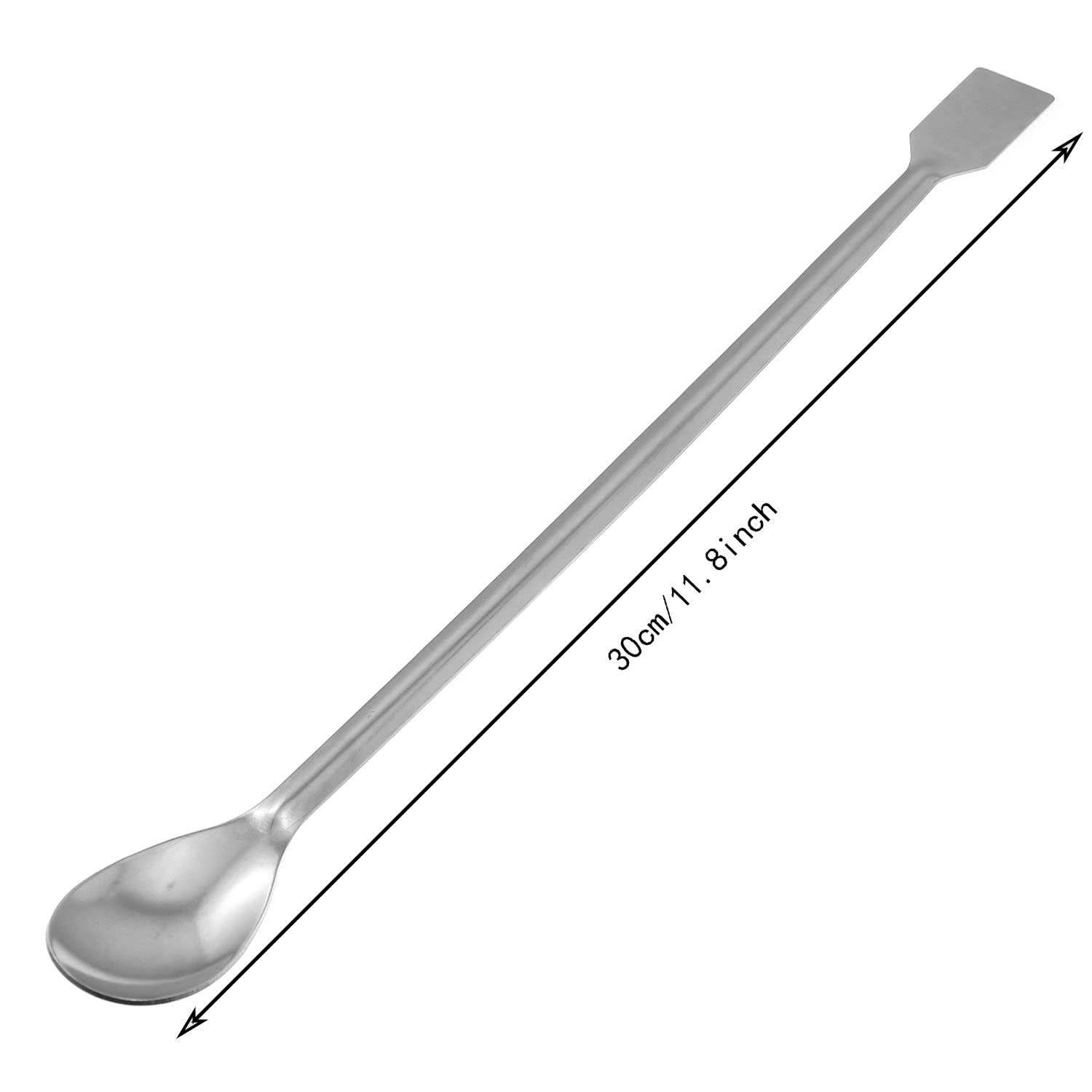 Scientific Labwares Stainless Steel Lab Spatula Micro Scoop Reagent Laboratory Mixing Chemical Weighing Measuring Sampling Spoon Science Medical Set - View #4
