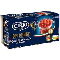 La pulpe de tomates en dés Cirio est soigneusement élaborée pour préserver toute la qualité et la consistance de la chair des tomates. DÉSIGNATION LÉGALE DU PRODUIT: Pulpe de tomates