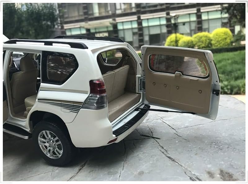 Miniatura 6 de FloZ Para Toyota para Land Cruiser para Prado para LC150 SUV Encaje blanco Versión estampada Asiento no ajustable Camión 118 Modelo preconstruido