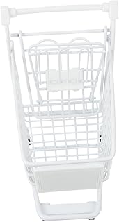 BESTOYARD Mini Carrinho De Compras Casa De Bonecas Em Miniatura Carrinho De Boneca Dobrável Vans Para Crianças Mini Carrinho De Compras De Metal Mini Carrinho De Compras Carrinho De Compras