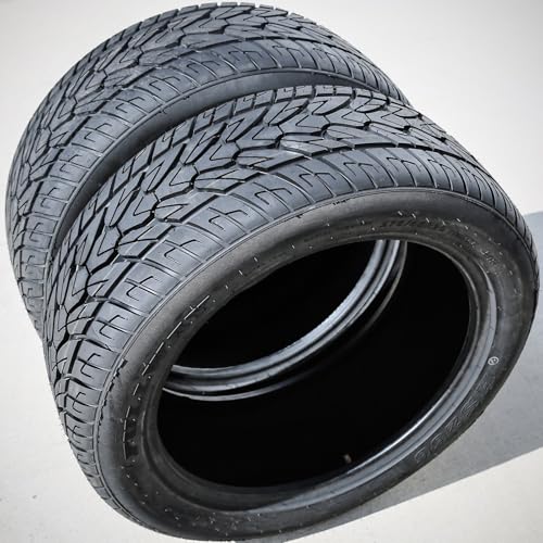 Set of 2 (TWO) Fullway HS266 All-Season Truck/SUV Performance Radial Tires-275/45R20 275/45/20 275/45-20 110H Load Range XL 4-Ply BSW Black Side Wall UTQG 420AA