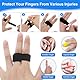 Yuanchu Fingerschiene, 10 Stück Verstellbare Fingerbandage Kleiner Trigger Finger Klammer Finger Schiene Fingerschutz Bandage für Zehen, Gebrochene, Verstauchte, Arthritis, Sehnenentzündung(10)
