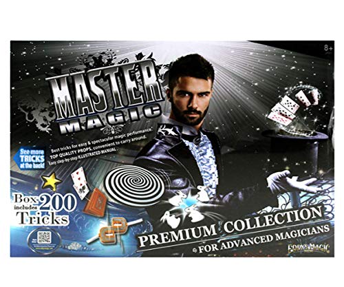 Eddy's Magic Master Magic Kit - Easy Magic Tricks for Children - Learn Over 200 Spectacular Tricks with This Magic Set - Ideal F
