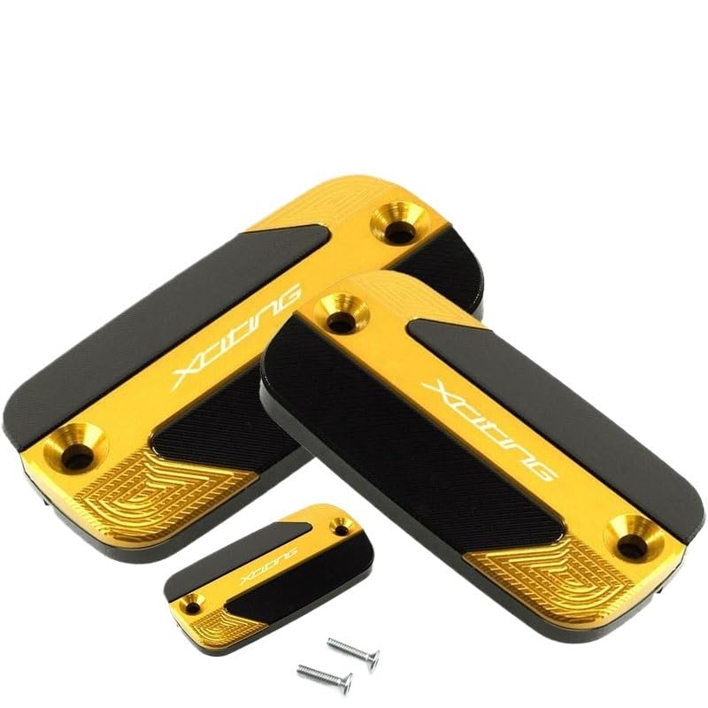 Moto Coperchio pompa freno anteriore Freno Anteriore Serbatoio Fluido Coperchio L Tappo Tazza Di Olio Per XCITING 250 300 350 400 /400S 500 Accessori Moto Copertura