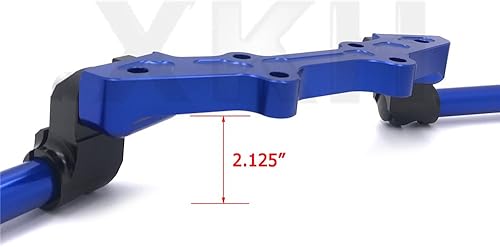 Miniatura 4 de XKMT- Juego de manillares adaptadores para Yamaha MT-07 FZ-07 2014-2017, color negro