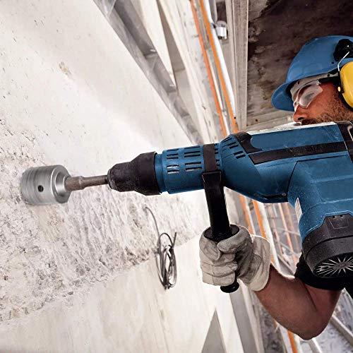 flintronic Turbo Bohrkrone 68mm, Hohl-Bohrkrone Set, Ø68mm mit SDS plus Adapter, 110mm und Zentrierbohrer Ø8x110mm, Dosenbohrer, Hammerschlagfest,Steckdosen,Bohrkrone Steckdose für Mauerwerk und Beton