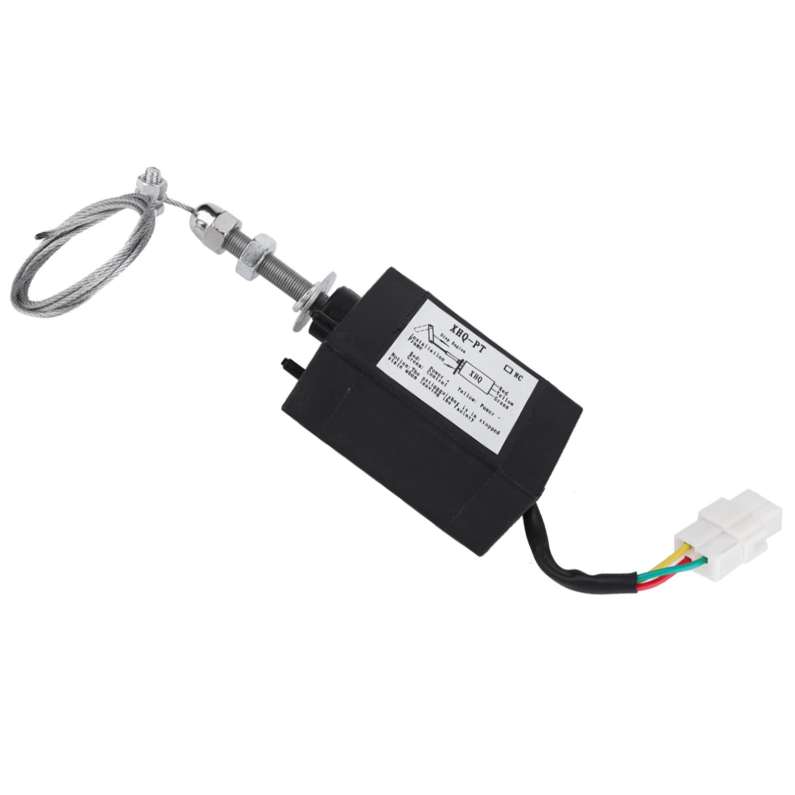 Motore Diesel Spegnimento Valvola Solenoide, DC 12/24V Motore Spegnimento Dispositivo Disel Motore Spegnimento Valvola Motore Spegnimento Controllo per Parti di Industria Sutomobilistica