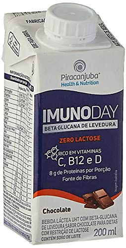 Piracanjuba Bebida Láctea Imunoday Sabor Chocolate Zero Lactose 200Ml
