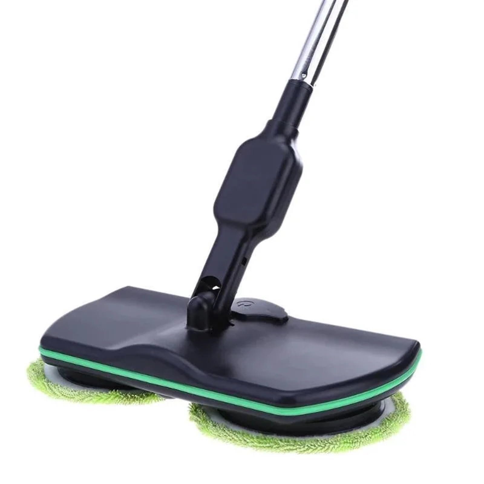 Ściereczka wymienna do mopa elektrycznego, okrągły mop w kolorze zielonym, mata do czyszczenia, 16 cm (Size : Light green, Material : 4pcs)