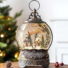 12" Santa Flying Deer