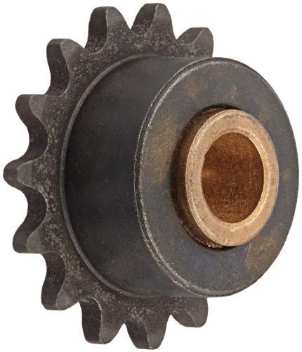 Martin Roller Chain Sprocket, Idler, Type B Hub, Single Strand, 35 Chain Size, 0.375