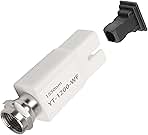 QIANRENON Cable TV Passive Fiber Mini Receiver Module 1550nm SC/APC to F-Head FTTH Passive Optical Receiver Adapter, with Filtering Function, for Conversion of Fibre to CaTV Signal