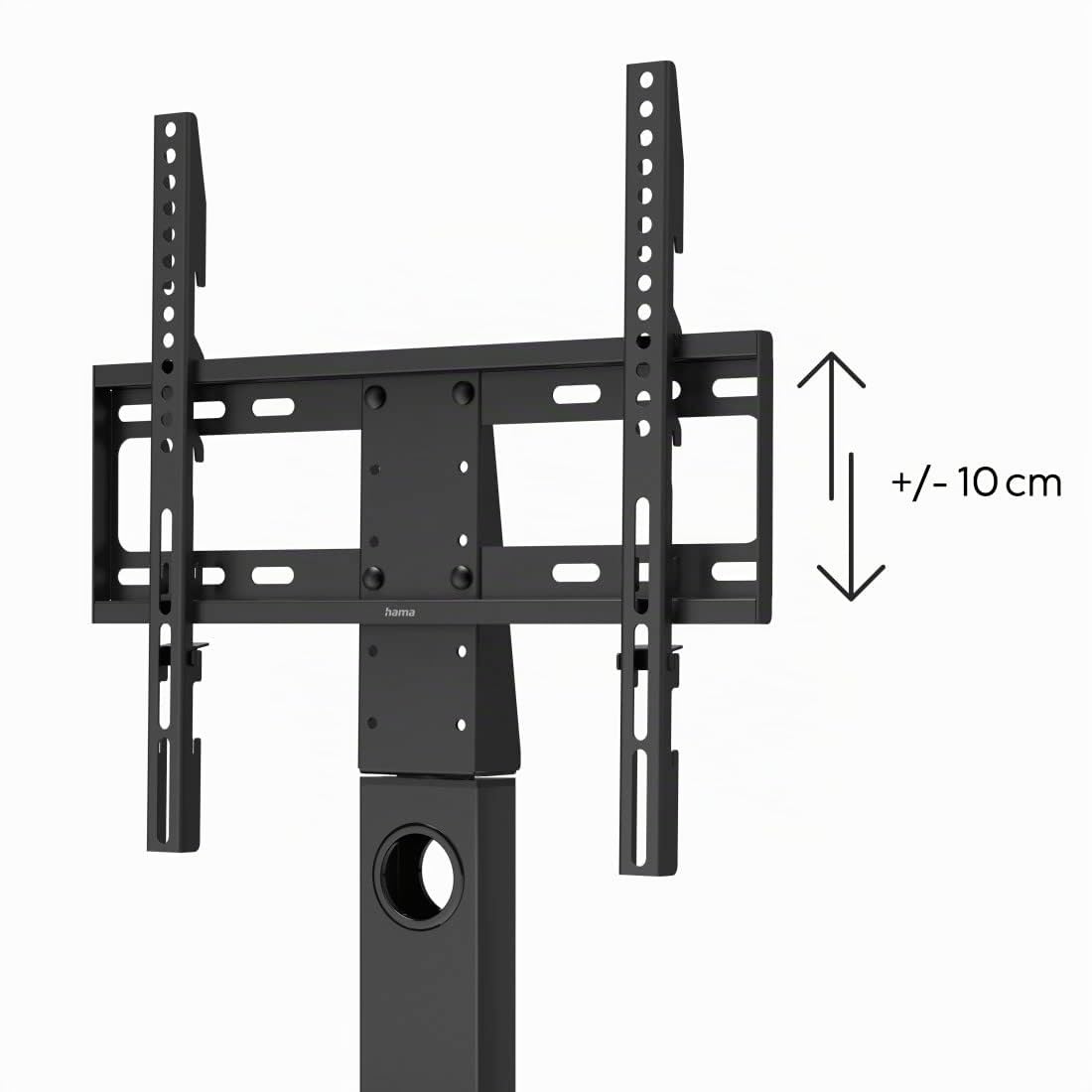 Hama | Soporte de pie para TV de 37 a 55" (Soporte de Carga máxima de 30kg, VESA de 100 x 100 hasta 400 x 400, Pantallas de hasta 140cm) Negro