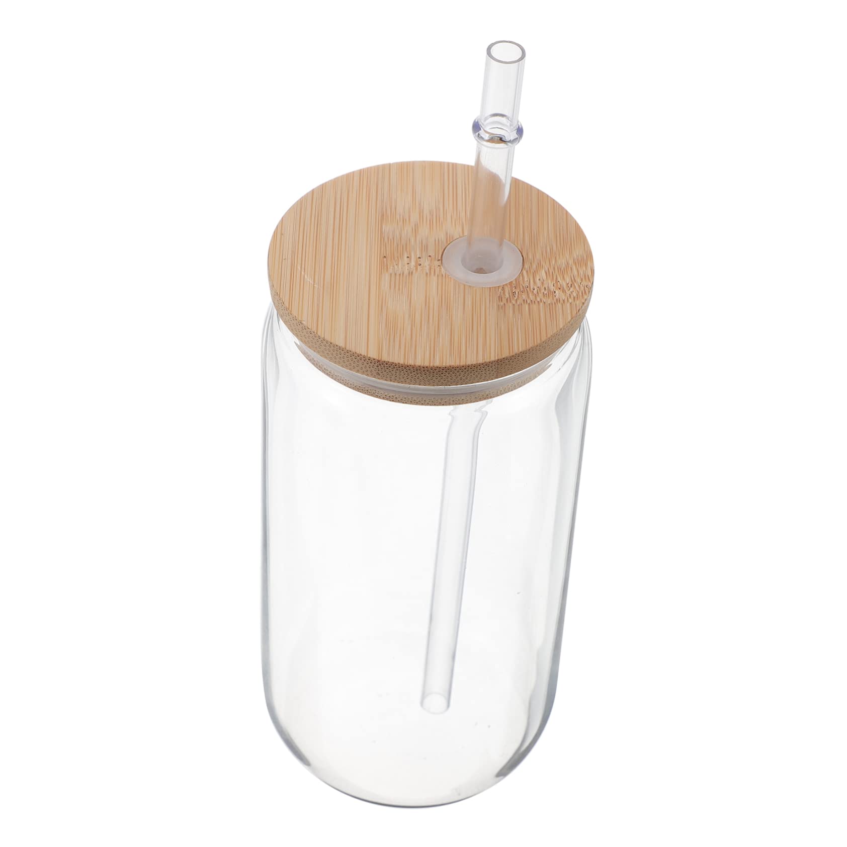 High Borosilicate Insulated Cold Cups Stackable Small Drinking Glasses Can Shaped Beverage Cups