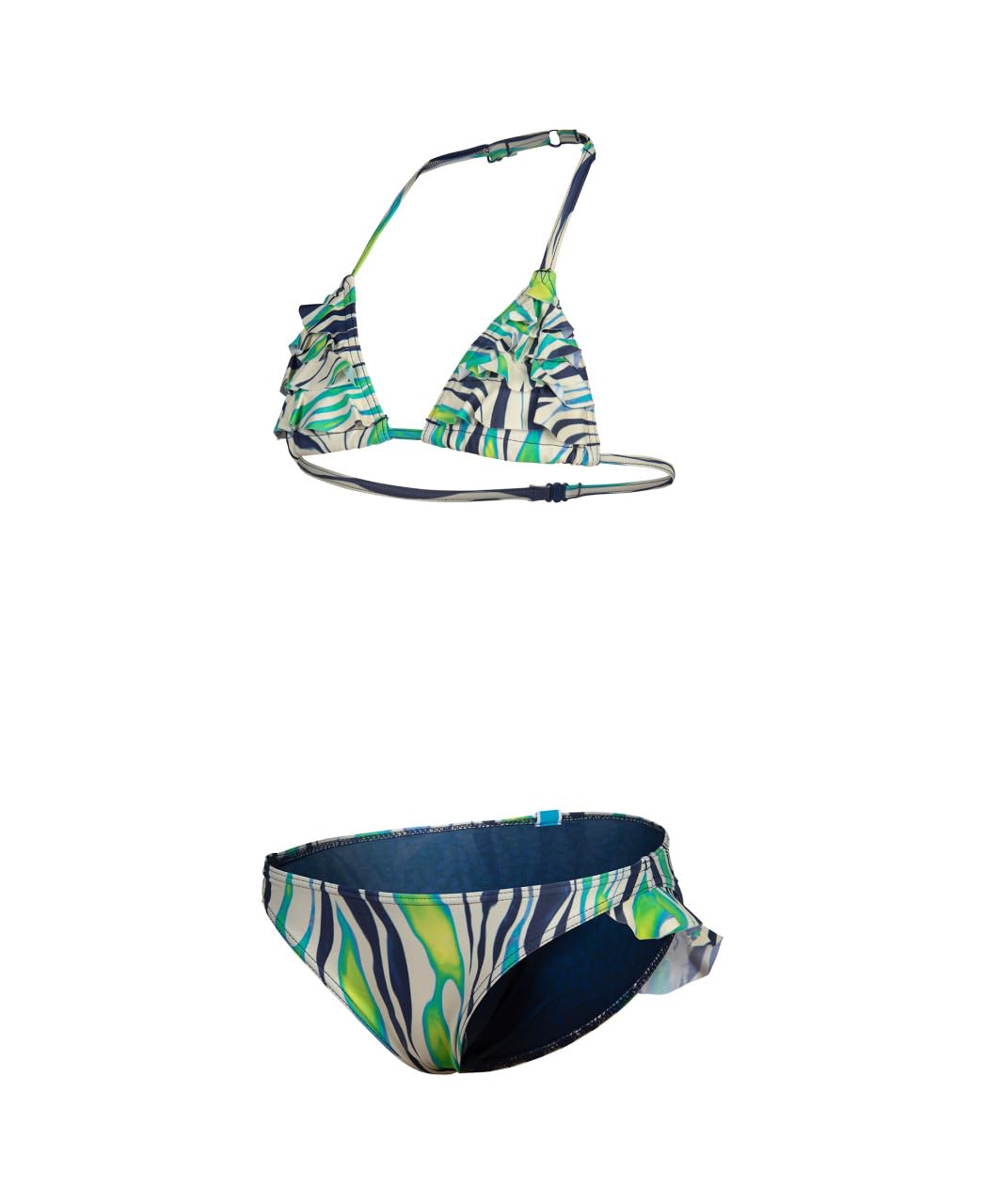 ARENA Girls Water Print Bikini Triangle Bañador de Dos Piezas Niñas (Pack de 1)