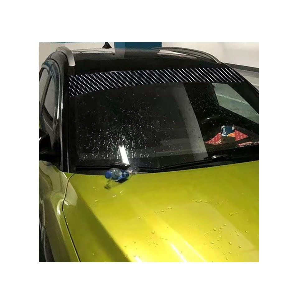 Windscreen Sun Visor Strip for Chrysler 300C 2005-2010 LX, Car Van Windscreen Sun Strip, Car Windshield Sticker, Front Windshield Sticker, Cover Personalized Styling Decoration