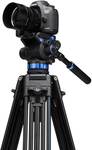 Miniatura 11 de Benro Cabezal de video BV4 de 2.953 in con balance de contador de 5 pasos (BV4H)