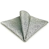 Tamaño del pañuelo de bolsillo: 32 cm x 32 cm (12,6 "x 12,6"). Es un pañuelo de bolsillo de tamaño completo y no se deslizará en el bolsillo de tu chaqueta. Puedes doblarlo sin esfuerzo en cualquier forma que desees.