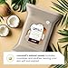 Yes To Face Wipes for Women and Men, Restoring Facial Cleansing Wipes for use as a Make Up Remover, Cleaning, Soothing, Coconut (Pack of 2)
