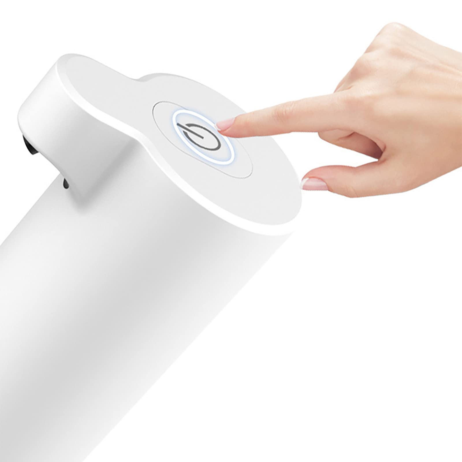 Dispenser Sapone Automatico, Dispenser Sapone Bagno 150ml Ricaricabile, Dispenser Sapone Cucina non Touch, Dispenser Detersivo Lavatrice con Sensore IPX5 Impermeabile USB Ricaricabile