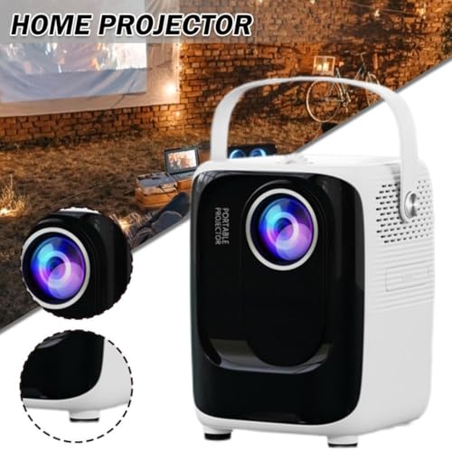 Image of BIGASUO Andriod 5G WiFi Projector Home 4K Support 1080P Smartphone Full HD Portable Builtin YouTube Other Apps Auto Keystone 4000 Lumens 200 inch Screen Compatible 4K TV Stick (BGP24)