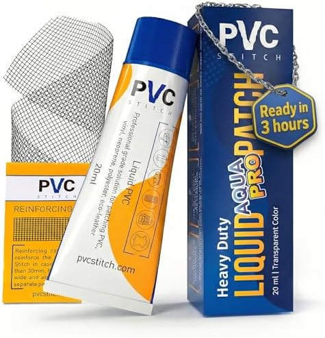 AquaPro Liquid Repair Kit for Inflatable Kayaks, Rafts, Boats, Air Mattress Patch kit Waterbed Patch, SUPs & Paddle Board Patch Glue for Wetsuits and Neoprene Waders