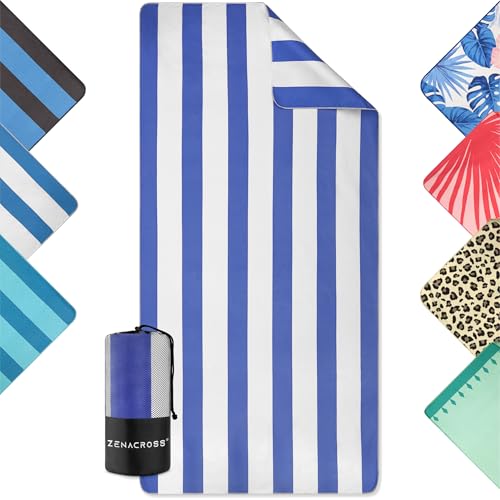 Zenacross - Telo Mare Microfibra - Asciugatura Rapida e...