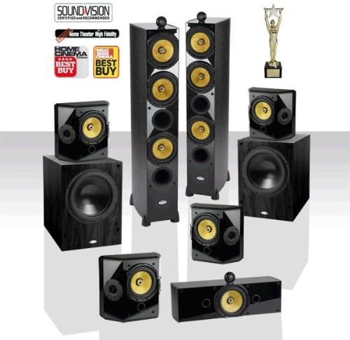 T3-7.2-UL Home Theater System with THX Ultra2 Fronts and Dual THX Ultra2 12" Subwofers