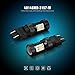 SiriusLED Extremely Bright Dual Brightness 2000 Lumens 3030 Chipset Projection LED Tail Brake Light Backup Reverse Light Turn Signal Light 3056 3156 3057 3157 Xenon White Pack of 2