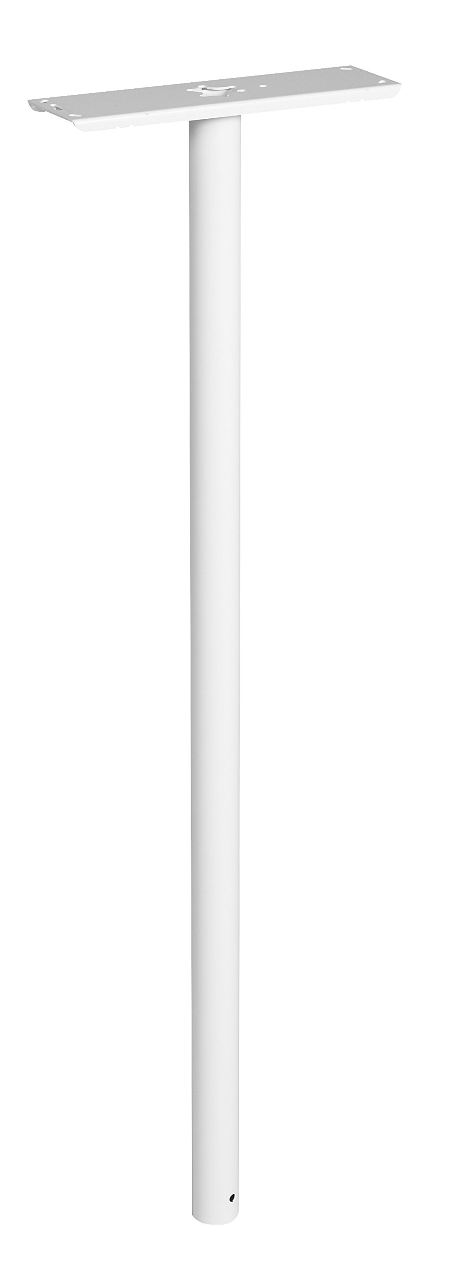 Decayeux Piquet U800 Blanc pour l'installation esthétique de votre boîte aux lettres de jardin