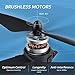 Potensic T25 Drone with 2K Camera for Adults, RC FPV GPS Drone with WiFi Live Video, Auto Return Home, Altitude Hold, Follow Me, Custom Flight Path, 2 Drone Batteries Black
