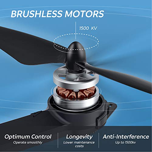 Potensic D85 FPV GPS Drone with 2K HD Camera Live Video, 5G WiFi RC Quadcopter Brushless Follow Me - Thumbnail 5