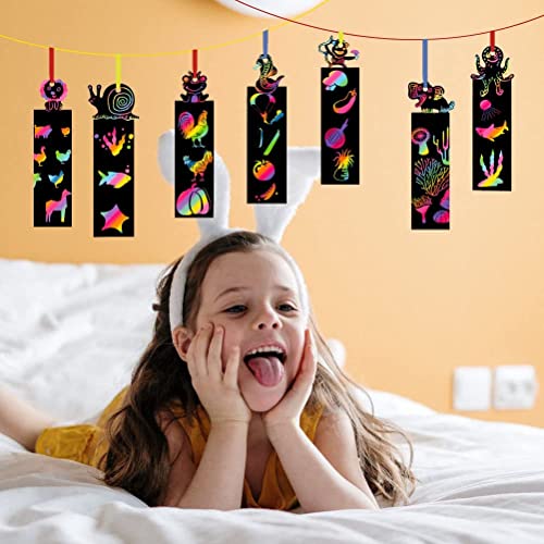 48 Pezzi Segnalibro Scratch, Scratch Art