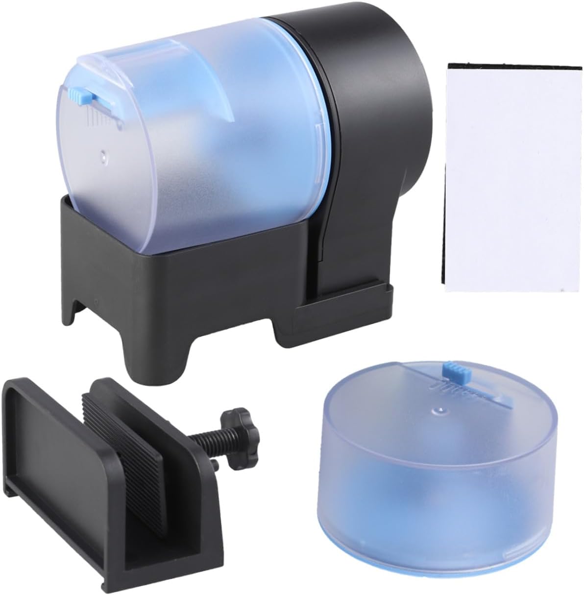 Mipcase Automatic Fish Food Timer Dispenser Feeder for Vacation 12/ Hour Schedule Easy to Install