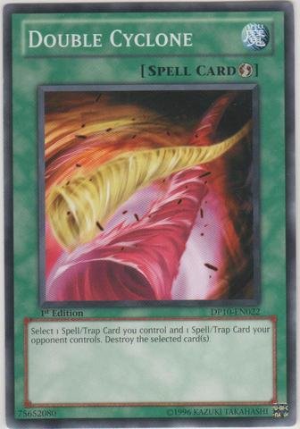 cyclone yugioh card Yu-Gi-Oh! - Double (DP10-EN022) - Duelist Pack 10: Yusei Fudo 3 - Unlimited Edition Pack Position:2 Mint / near mint Get ready for Fairy/counter-fairy TCG de MTG