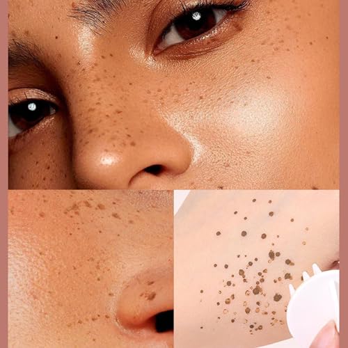 Künstliche Sommersprossen – Speckles Pen | Wasserdichtes, flüssiges Luftkissen, gefälschte Sommersprossenstempel, langlebig, für Hautschönheit, Frauen und Mädchen, natürlicher Look