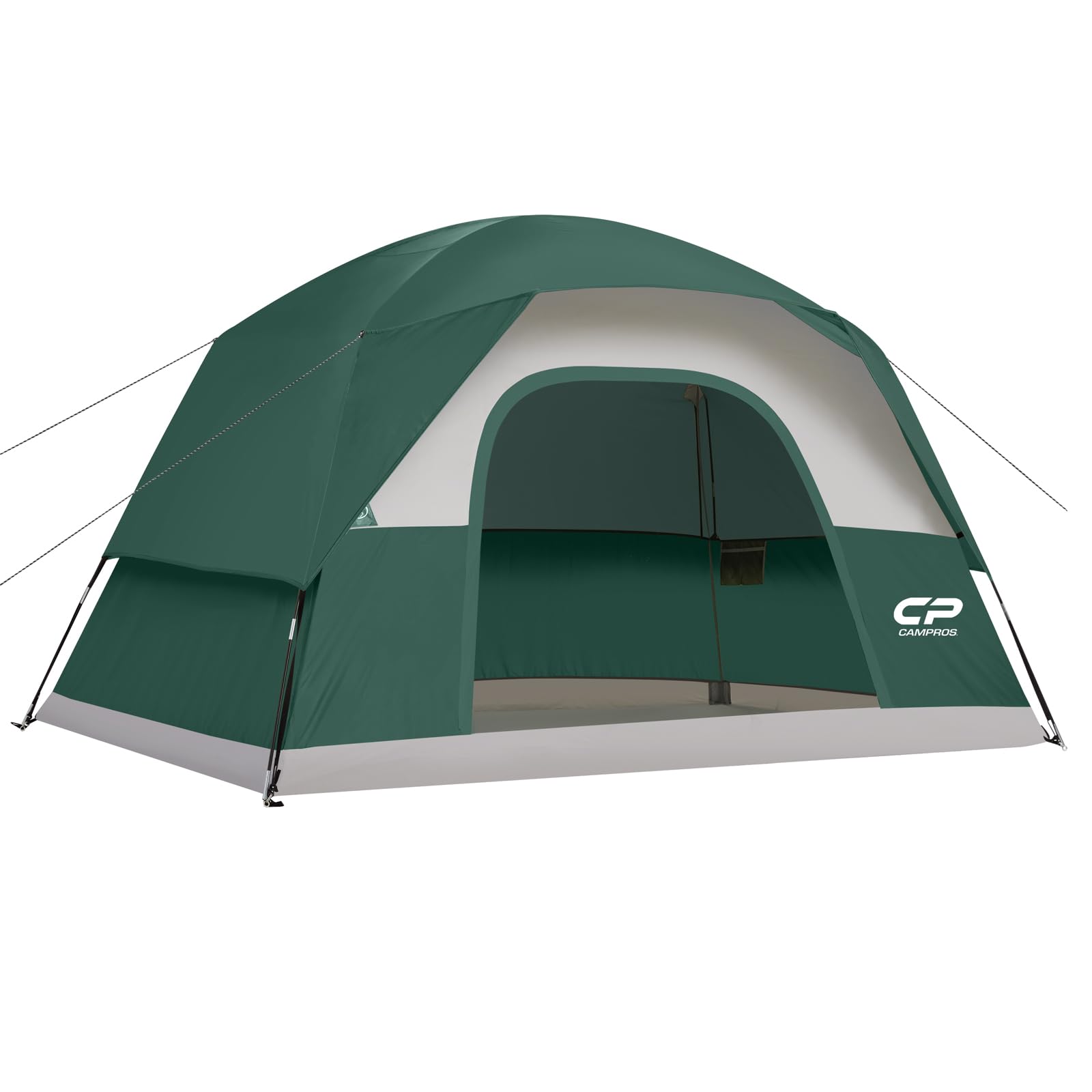 CAMPROS CP Campingzelt Familienzelt Wasserdicht Kuppelzelt mit Moskitonetz & Belüftung, Schnellaufbau Outdoor Zelt für Camping und Familie