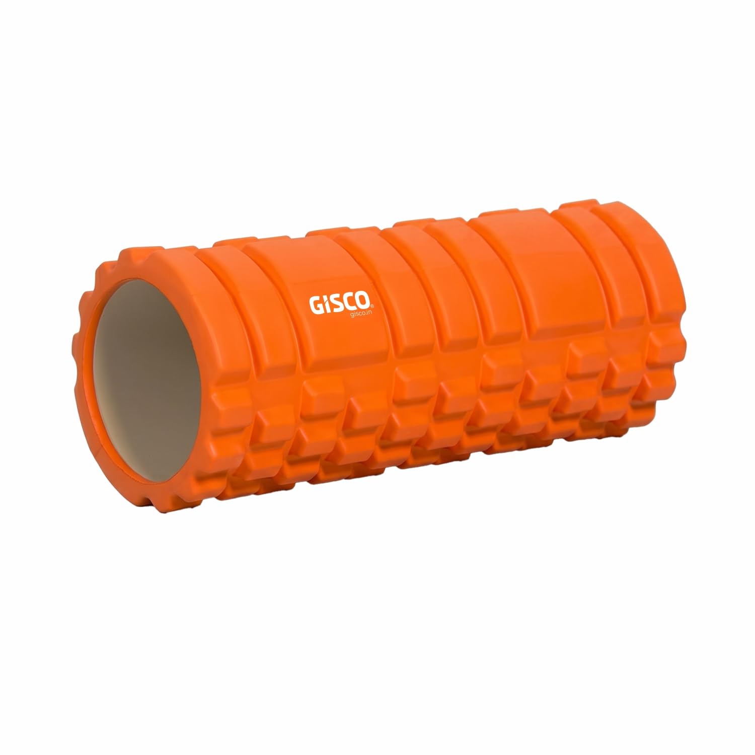 GISCO High Density Foam Roller for Exercise, Fitness, Back Pain, Deep Tissue Massage, and Physiotherapy | Foam Roller for Gym & Home (Orange)-image-12