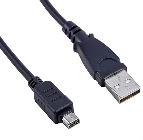 MaxLLTo Cable de sincronización de datos USB para cámara Olympus SP-570 UZ SP-550 UZ SP-510 UZ