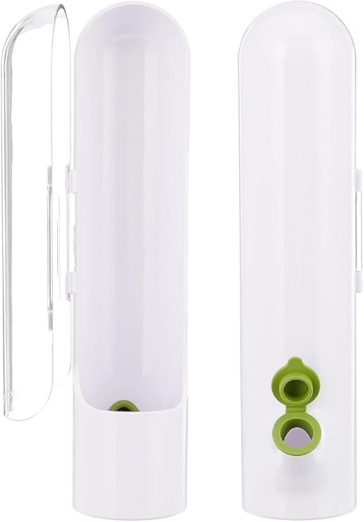 Le Nish Home Taze Tutma Kabı - 2'li Ekonomi Seti - Buzdolabı Organizer, Maydanoz, Dereotu ve Nane Saklama Kabı, Otların ömrünü 3 Kat Uzatan Akıllı Tasarım (BPA Free)