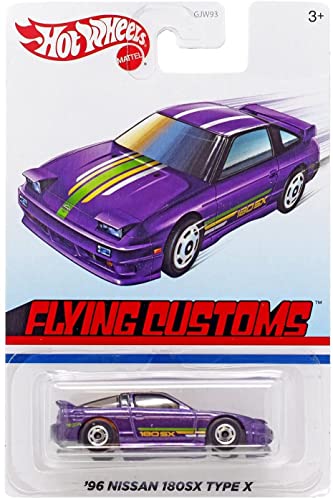 Hot Wheels '96 Nissan 180SX Type X - Flying Customs - Purple