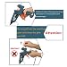 Laluztop 100W Pistola de Silicona Caliente Pistola de Pegamento Profesional Con 20pcs...