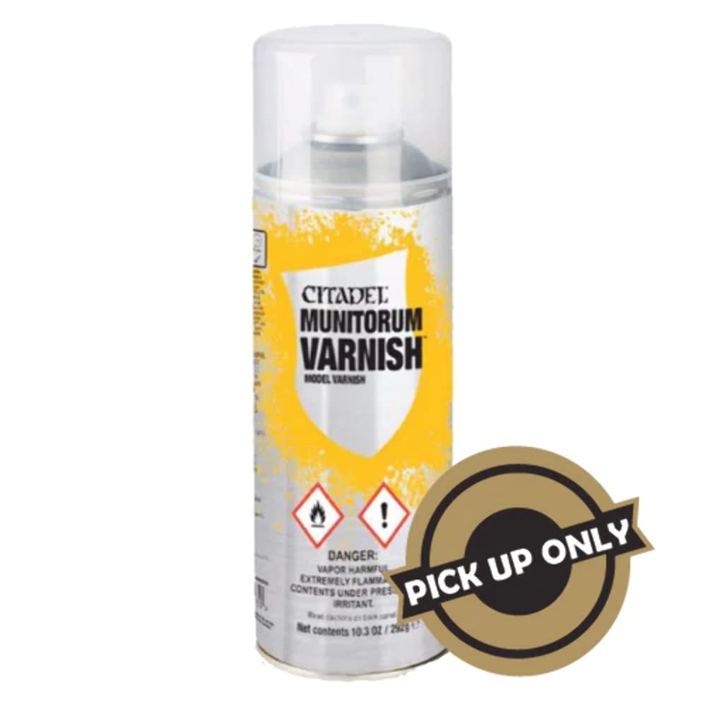 Vernice Spray Citadel: Munitorum Varnish (400ml) [Shipped to Europe ONLY]