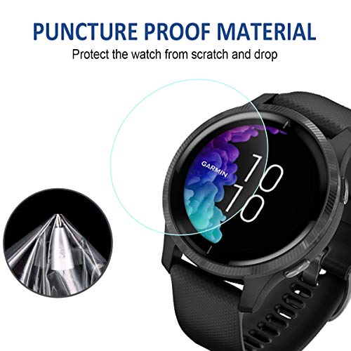 Hatalkin [6 Pack] Screen Protector Compatible With Garmin Venu Screen Protectors Smartwatch Hd Liquidskin Film #TOP3