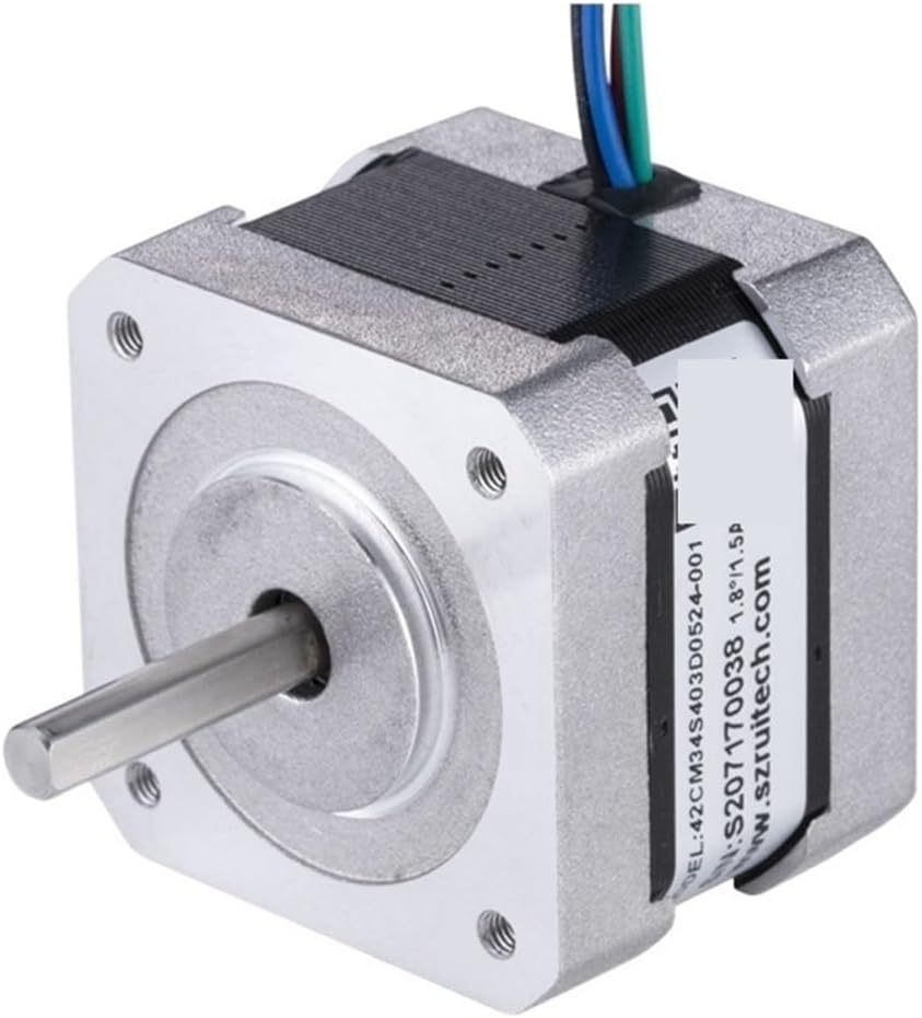 Silnik Krokowy, Nema 17 silnik krokowy 42mm 2-fazowy 1A 15Ncm 4-przewód kabel do drukarki 3D CNC XYZ | 17CS01A x 1PCS