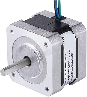 DC Worm Gear Motor 17 Stepper Motor 42mm 2 Phase Stepping Motor 1A 15Ncm Motor 4-lead Cable For 3D Printer CNC XYZ Motor for DIY Mini Geared Motor (Size : 17CS01A x 5PCS)