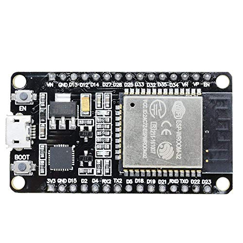 Image of ESP32-WROOM-32 Development Board (ESP32 DevKit V1) - WiFi, Bluetooth, Dual Core