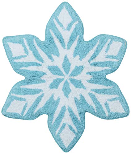 Disney Frozen Snowflake Cotton Tufted Bath Rug